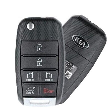 Oem OEM: NEW: 2015-2018 Kia Sedona / 6-Button Flip Key / KK10 / PN: 95430-A9300 / TQ8-RKE-4F21 (OEM) RFK-KIA-A9300